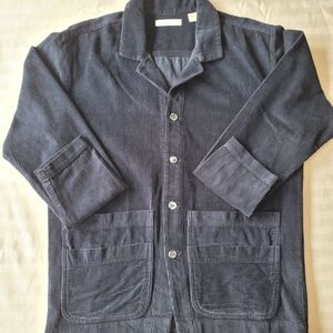 adam mar Navy Corduroy Jacket Size L